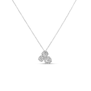 Fehérarany Lánc Medállal (méret:42,45) AU 95511