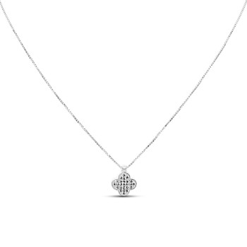 Fehérarany Lánc Medállal  (méret:42-45) AU 95819