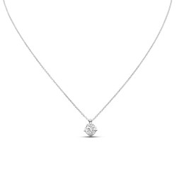 Fehérarany Lánc Medállal (méret:42,45) AU 96190