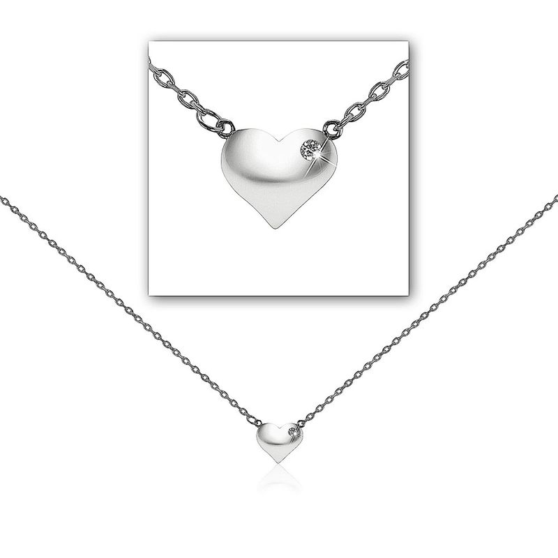 Fehérarany Lánc Medállal (méret:42-44) AU 95828