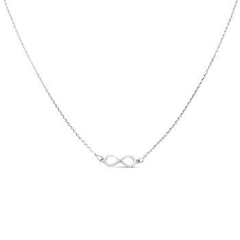 Fehérarany Lánc Medállal (méret:42,45) AU 95524