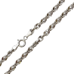 Fehérarany Lánc (méret:55) AU 91382