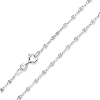 Fehérarany Lánc (méret:50) AU 94020