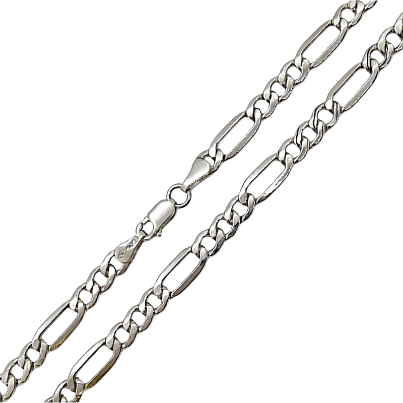 Fehérarany Lánc (méret:50) AU 91214