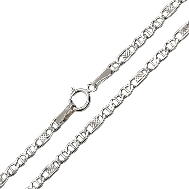 Fehérarany Lánc (méret:55) AU 91381