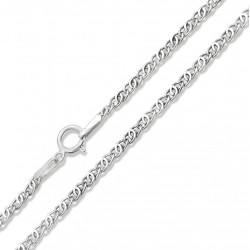 Fehérarany Lánc (méret:45) AU 94001 Fehérarany Lánc (méret:45) AU 94001