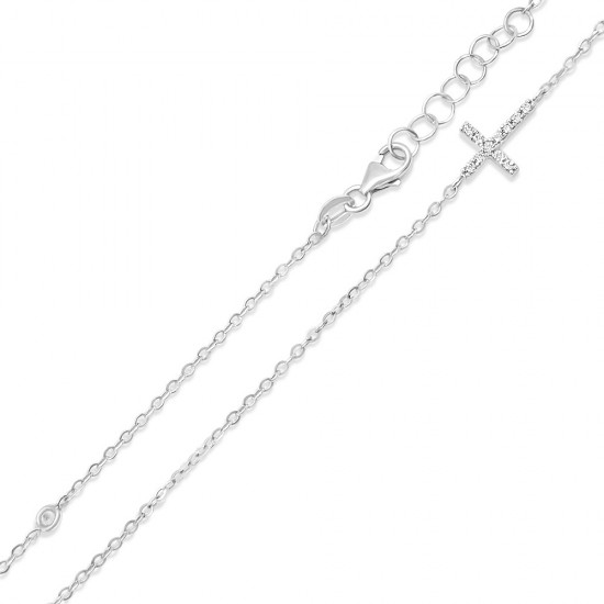 Fehérarany Lánc (méret:36) AU 93703