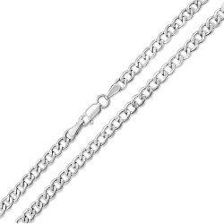 Fehérarany Lánc (méret:54) AU 94222