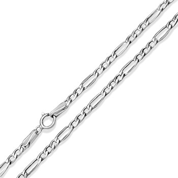 Fehérarany Lánc (méret:50) AU 94009