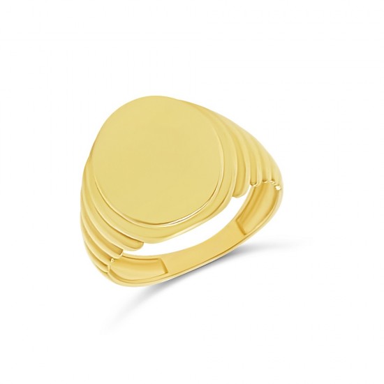 Arany Pecsétgyűrű (méret:57) AU 96252