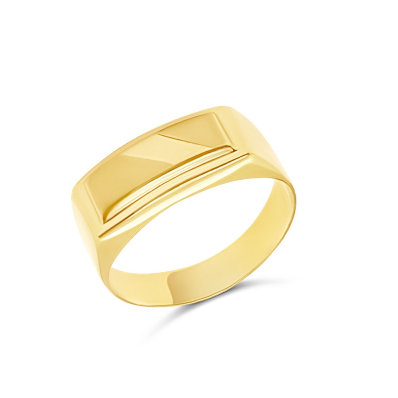 Arany Pecsétgyűrű (méret:58) AU 91340