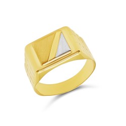 Arany Pecsétgyűrű (méret:67) AU 94378