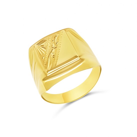 Arany Pecsétgyűrű (méret:66) AU 94379