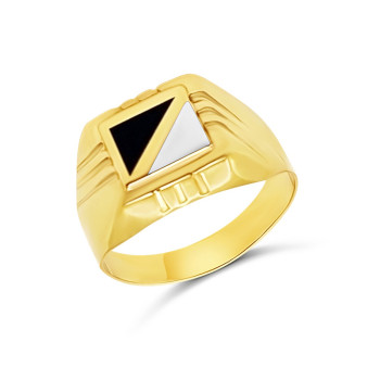 Arany Pecsétgyűrű (méret:64) AU 94380