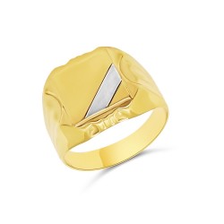 Arany Pecsétgyűrű (méret:66) AU 94381