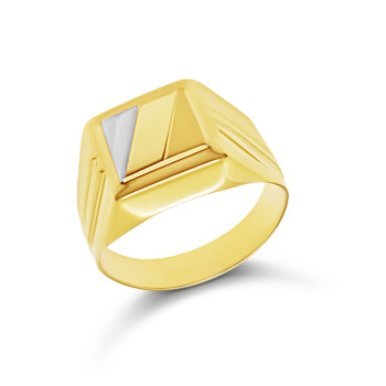 Arany Pecsétgyűrű (méret:59) AU 94382