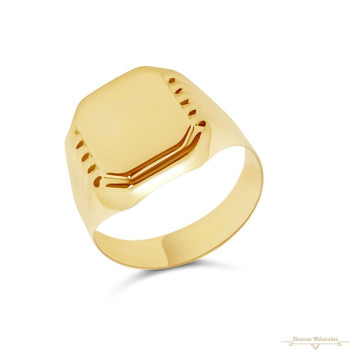 Arany Pecsétgyűrű (méret:63) AU 96088