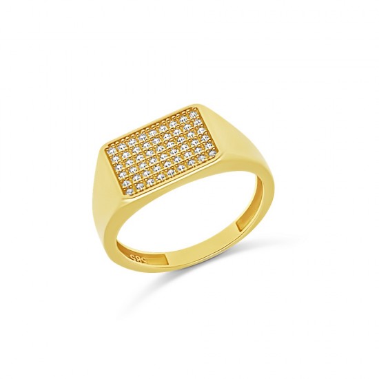 Arany Pecsétgyűrű (méret:56) AU 96257