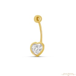 Arany Köldök Piercing AU 96019