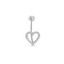 Fehérarany Köldök Piercing AU 93171