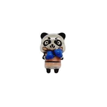 EZÜST BOKSZOLÓ PANDA CHARM EE 0063