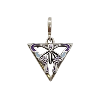 EZÜST PILLANGÓ CHARM EE 0069