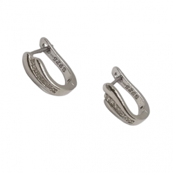 Ezüst Francia Kapcsos Fülbevaló AD 144259 Ezüst Francia Kapcsos Fülbevaló AD 144259