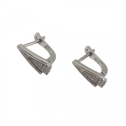 Ezüst Francia Kapcsos Fülbevaló AD 147785 Ezüst Francia Kapcsos Fülbevaló AD 147785