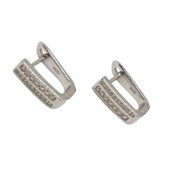 Ezüst Francia Kapcsos Fülbevaló EE 139452 Ezüst Francia Kapcsos Fülbevaló EE 139452
