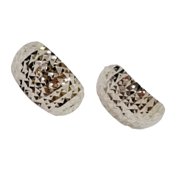 Ezüst Francia Kapcsos Fülbevaló EE 143283