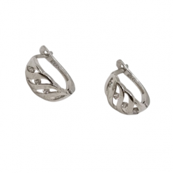 Ezüst Francia Kapcsos Fülbevaló EE 143632 Ezüst Francia Kapcsos Fülbevaló EE 143632
