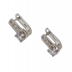 Ezüst Francia Kapcsos Fülbevaló SIH 142053 Ezüst Francia Kapcsos Fülbevaló SIH 142053