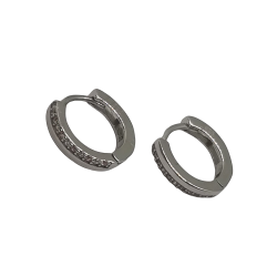 Ezüst Karika Fülbevaló EL 149126