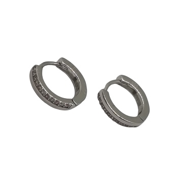 Ezüst Karika Fülbevaló EL 149126