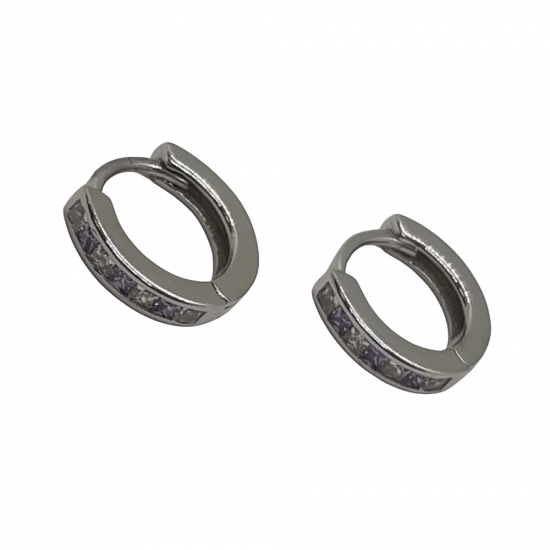 Ezüst Karika Fülbevaló EL 149132