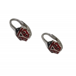 Ezüst Hagyományos Kapcsos Gyermek Fülbevaló AD 144717 Ezüst Hagyományos Kapcsos Gyermek Fülbevaló AD 144717