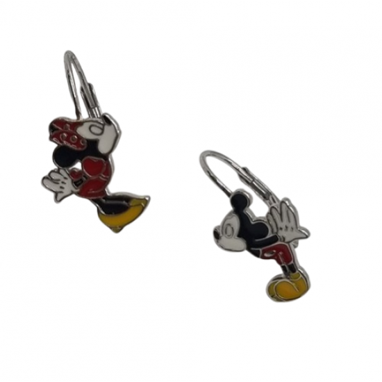 Ezüst Hagyományos Kapcsos Gyermek Fülbevaló SIH 145861