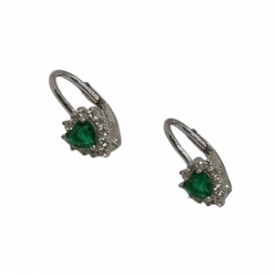 Ezüst Hagyományos Kapcsos Gyermek Fülbevaló AD 144753 Ezüst Hagyományos Kapcsos Gyermek Fülbevaló AD 144753