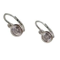 Ezüst Hagyományos Kapcsos Fülbevaló EE 136701