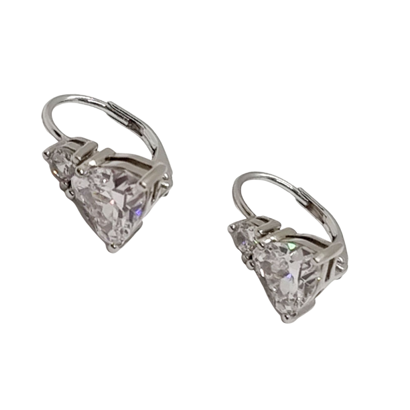 Ezüst Hagyományos Kapcsos Fülbevaló SD 128545