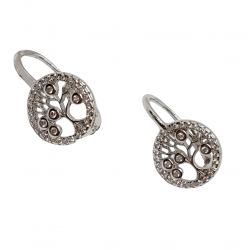 Ezüst Hagyományos Kapcsos Fülbevaló SIH 128834
