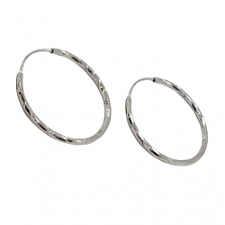 Ezüst Karika Fülbevaló AD 138895