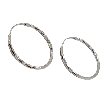 Ezüst Karika Fülbevaló AD 138895