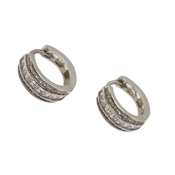 Ezüst Karika Fülbevaló NG 131013