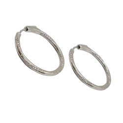 Ezüst Karika Fülbevaló SC 144487