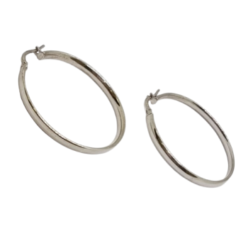 Ezüst Karika Fülbevaló VA 107448