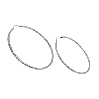 Ezüst Karika Fülbevaló VA 124501