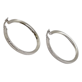 Ezüst Karika Fülbevaló VA 129171