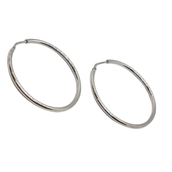 Ezüst Karika Fülbevaló VA 135451