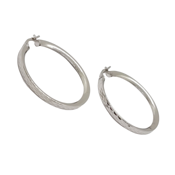 Ezüst Karika Fülbevaló VA 139678